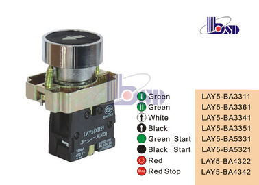 LAY5（XB2）-BP3351 black color spring return flat button push button swithes