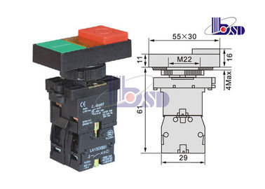 LAY5（XB2）-EW8475 spring return flat button push button swithes